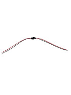 Streifen einfarbig Steck-Verbinder 2-polig zum löten je 15cm Kabel, 3,99 €