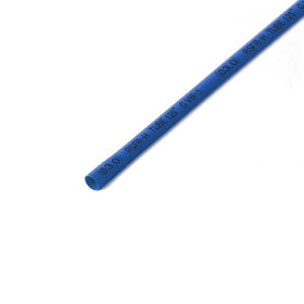 Schrumpfschlauch blau 3mm Durchmesser 2:1 Meterware